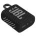 Caixa de Som JBL GO3, Portátil, Bluetooth, À Prova d'Agua e Poeira, 4.2W - JBLGO3BLK