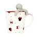 Caneca com Infusor para Chá Minnie Mouse - Disney -  Zona Criativa 350 mL