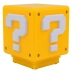 Luminária Light Cubo Interrogação com Som - Super Mario Bros - Zona Criativa