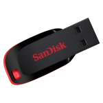 Pen Drive Cruzer Blade Sandisk 32GB USB 2.0