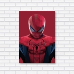 Placa Decorativa Spider-man Polygons Marvel - 20 x 30 cm