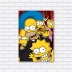 Placa Decorativa The Simpsons - 20 x 30 cm
