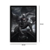 Quadro Decorativo Batman (2022) com Moldura e Vidro - 33 x 43 cm