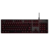 Teclado Mecânico Gamer Logitech G413 Carbon, Switch Romer-G, LED Vermelho, US