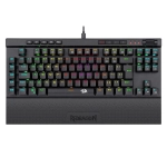 Teclado Óptico-Mecânico Gamer Redragon Magic-Wand Pro, Switch Blue, RGB, ABNT 2