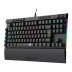 Teclado Óptico-Mecânico Gamer Redragon Magic-Wand Pro, Switch Blue, RGB, ABNT 2